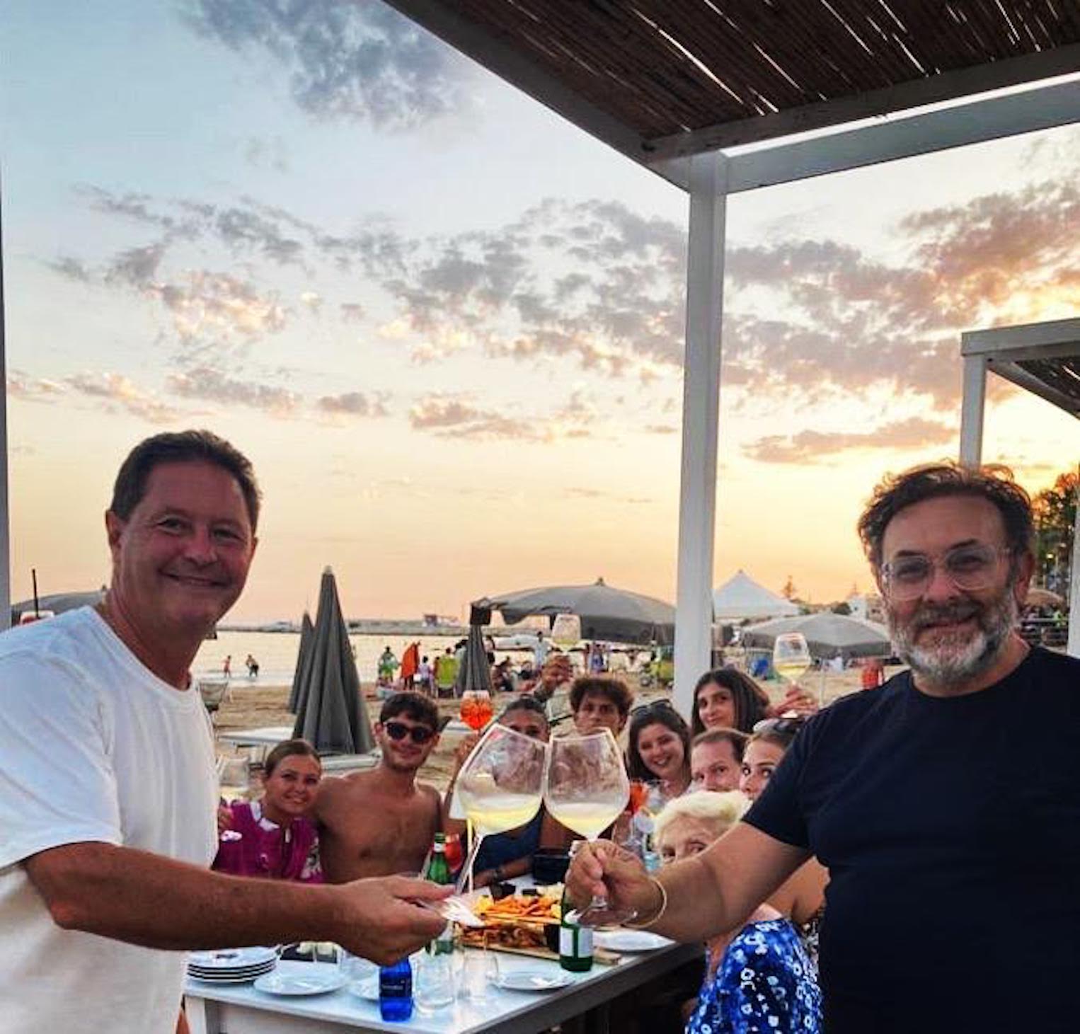 Enrico Crippa E Chicco Cerea Stelle Michelin In Vacanza Al Lido