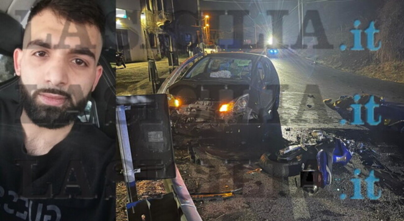 Tragico Impatto Auto-moto, Muore Il Cuoco 25enne Giovanni Catanzaro