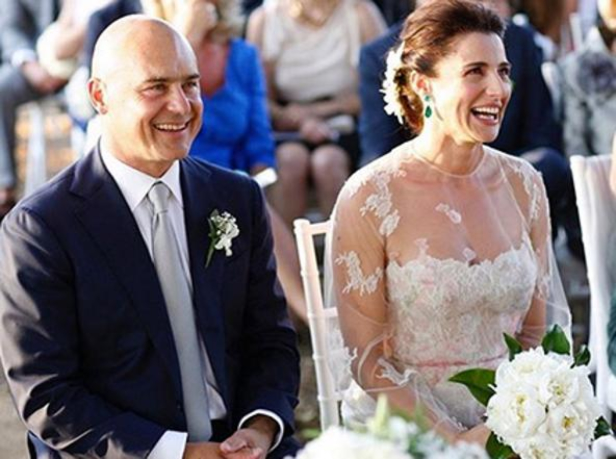 Luisa Ranieri E Luca Zingaretti Festeggiano 10 Anni Damore Tanta Roba 4653